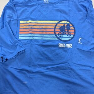 Retro Blue Graphic Tee - Short Sleeve